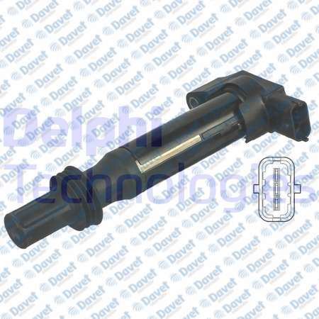 DELPHI GN10584-12B1 Atesleme Bobini 2008-208-3008 I-Ii-308 Ii-5008 I-Ii-Partner-Berlingo-C3 Ii-Iii-C4 Ii-Cactus-Picasso-